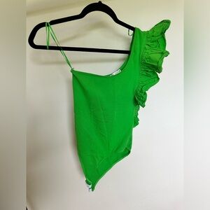 Zara One Shoulder Bodysuit
